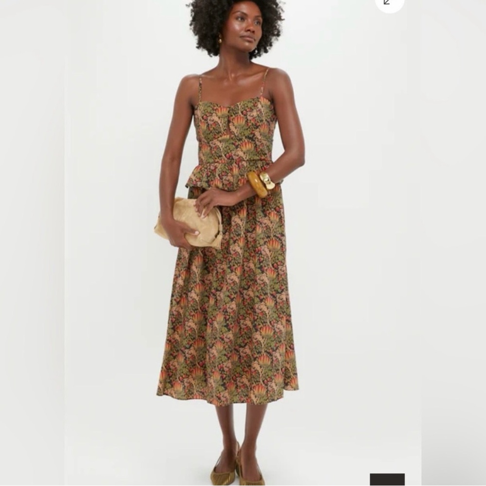 Tuckernuck Floral Midi Dress - Multicolor